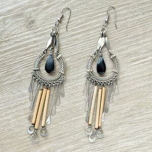 Vintage Machu Picchu Boho Earrings